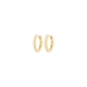 Pilgrim Kalia Recycled Hoops Earrings