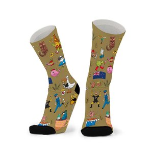 Red Fox Sock -brand-Moda Bella Shoes