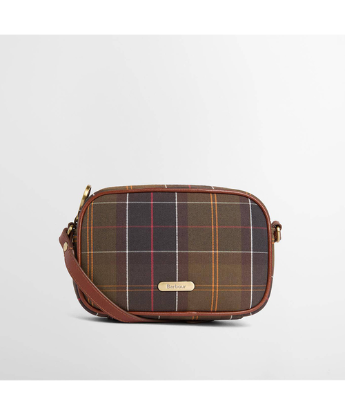 Barbour Daphne Mini tartan crossbody bag 