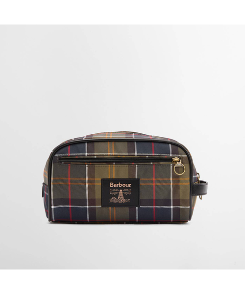 Barbour Tartan Washbag