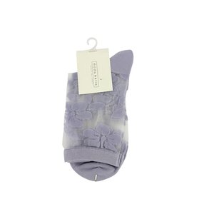 Moda Bella Sheer Hibiscus sock-brand-Moda Bella Shoes
