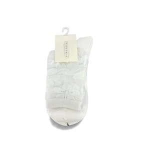 Moda Bella Sheer Hibiscus sock-brand-Moda Bella Shoes