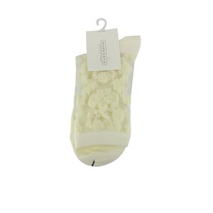 Moda Bella Sheer Floral Sock-brand-Moda Bella Shoes