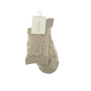 Moda Bella Sheer Floral Sock-brand-Moda Bella Shoes