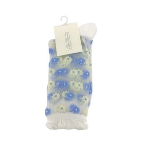Moda Bella Sheer Floral Sock-brand-Moda Bella Shoes