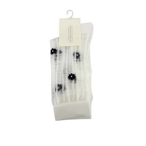 Moda Bella Daisy Check Sock-brand-Moda Bella Shoes