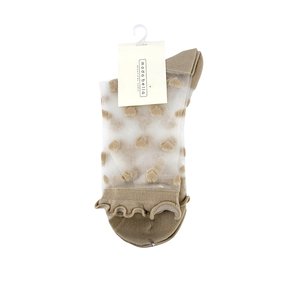 Moda Bella Sheer heart sock-brand-Moda Bella Shoes