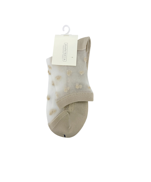 Moda Bella Sheer spot sock