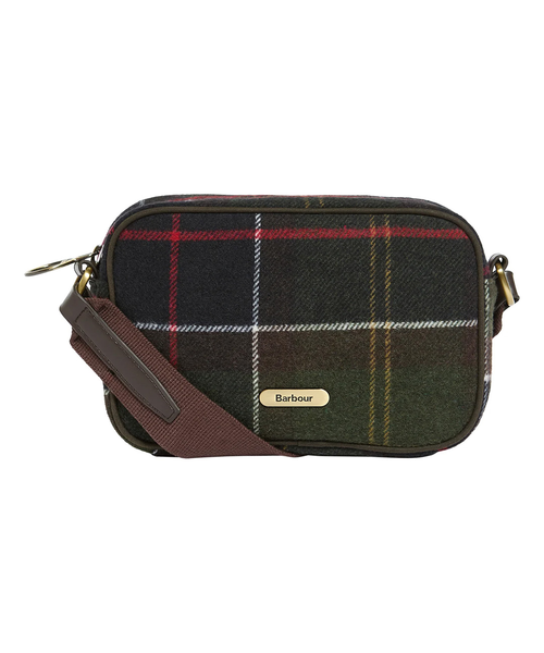 Barbour Contin Tartan mini cross body bag