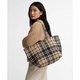 Barbour Layla Tartan large tote bag 