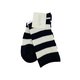 Wide stripe sock